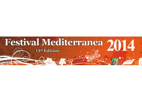 Festival Mediterranea 2014 in Malta, Music Malta, 23.10.2014 - 24.11.2014