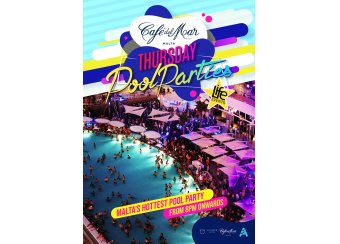Café Del Mar - Thursday Pool Parties - by Life Events in Malta, Special Events Malta,  6.07.2023 -  7.09.2023