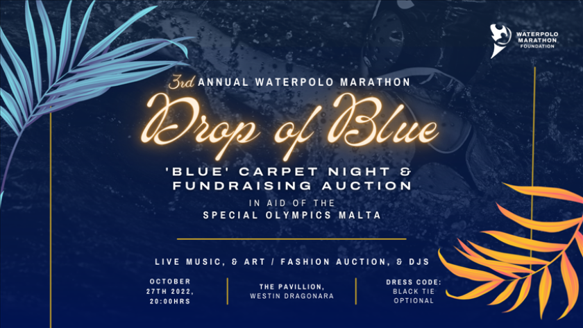Drop of Blue | 'Blue Carpet' & Auction in aid of Special Olympics Malta in Malta, Special Events Malta, 27.10.2022 - 27.10.2022