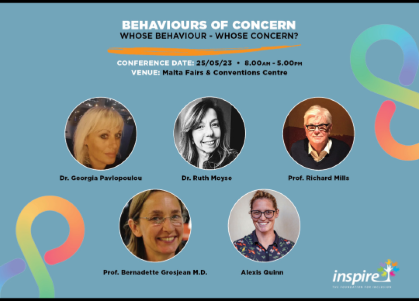 Behaviours of Concern, Whose Behaviour – Whose Concern? Conference  in Malta, Learning Malta, 25.05.2023 - 25.05.2023