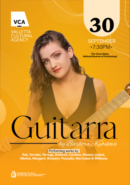 Guitarra in Malta, Music Malta, 30.09.2023 - 30.09.2023