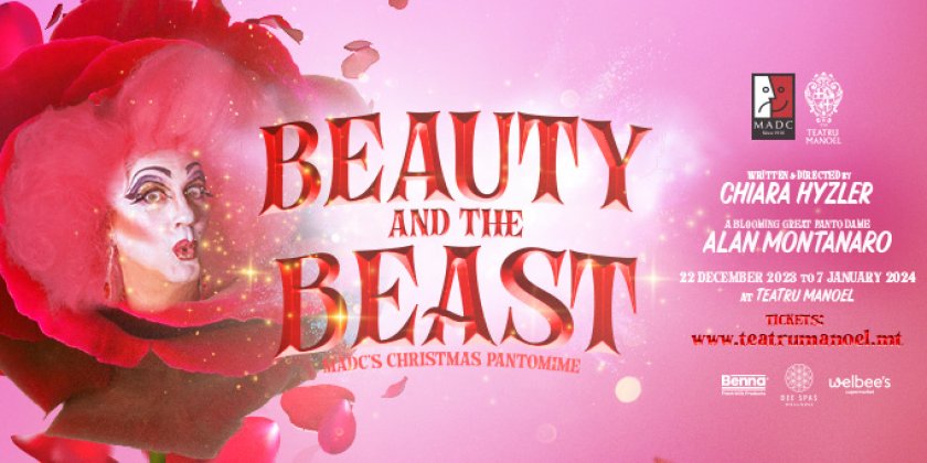 Beauty and the Beast in Malta, Theatre Malta, 22.12.2023 -  7.01.2024