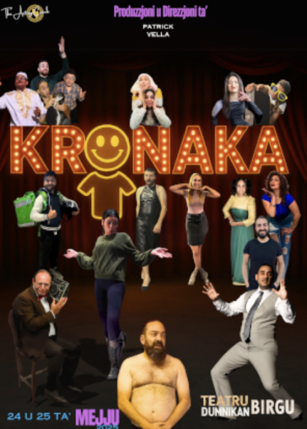 KRONAKA TAL-PALK Comedy Edition in Malta, Theatre Malta, 24.05.2025 - 25.05.2025